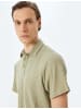 KOTON TSHIRT SS POLO in Grün