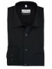 MARVELIS Langarm Business Hemd für Herren in schwarz