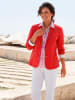 WITT WEIDEN Jerseyblazer in erdbeere