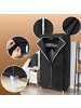 SONGMICS Kleiderschrank Rylan in Schwarz - (B)45 x (H)160 x (T)75 cm