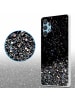 cadorabo Hülle für Samsung Galaxy A32 4G Glitter in Schwarz mit Glitter