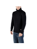 Gianni Lupo Schwarz Marabu Rollkragenpullover