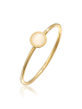 Elli Ring 375 Gelbgold in Rosa