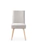B&D Home 2er-Set: Esszimmerstuhl CEDRIC in Grau - (B)48 x (H)91 x (T)61 cm