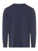 Man's World Langarmshirt in dunkelblau