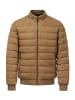 Salsa Jeans Steppjacke Suede Puffer in Medium Brown