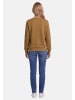 U.S. Polo Assn. Pullover USZoee – Damen Sweatshirt mit Rundhalsausschnitt in Camel
