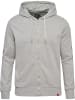Hummel Reißverschluss Kapuzenpullover Hmllegacy Erwachsene in LIGHT GREY MELANGE