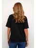 Kaffe T-shirt KAmallie Regular fit in Black Deep