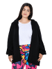 Angel of Style Strickjacke in schwarz