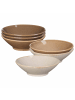 Ritzenhoff & Breker 6er Set Servierschalen Sahara ø 20,5 cm braun in braun