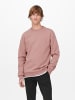 Only&Sons Basic Sweatshirt Langarm Pullover ohne Kapuze ONSCERES in Terracotta