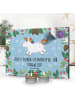 Mr. & Mrs. Panda Kerzen Adventskalender Einhorn Happy mit Spruch in Eisblau