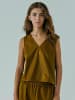 Norr Top Talua in Caramel brown