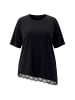Ulla Popken Shirt in schwarz