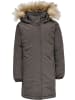 Hummel Outdoor Overall "Hmlleaf Coat" in Braun