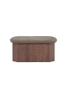 ebuy24 Pouf Todd Mocca 88 x 59 cm