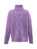 myMo Damen Rollkragenpullover in LAVENDEL