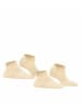 Burlington Sneakersocken Everyday 2-Pack in Sandstone