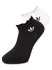 adidas Originals Socken in weiß schwarz