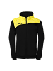 Kempa Trainingsjacke Athletics 29 Kids in schwarz/limonengelb