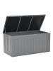 GMD Living Outdoor Kissenbox "PRIMO BLACK" 830l wasserdicht in Farbe Grau - Schwarz