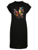 F4NT4STIC T-Shirt Kleid Schmetterling Bunt in schwarz