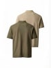 MCS Poloshirt MCHurst 2-pack in Canteen-SilverMink