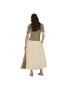 JACQUELINE de YONG Beige Baumwolle Langer Rock