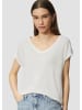 QS T-Shirt in 0200_ecru