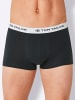 Tom Tailor Pants in schwarz + anthrazit + grau-meliert
