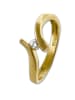 GoldDream 333 Gelbgold - 8 Karat Damen Ringe Wave Fingerring  60 (19,1)