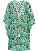 IZIA Damen Kimono in Grün Mehrfarbig
