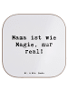 Mr. & Mrs. Panda Untersetzer Magische Mama mit Spruch in Weiß