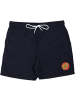 Santa Cruz Short "Classic Dot Swimshort" in Schwarz