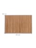 relaxdays 4 x Tischset in Natur - (B)45 x (T)30 cm