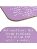 Mr. & Mrs. Panda Bierdeckel Spruch Mathematiker Magie mit Spruch in Lavendeltraum