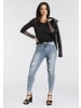 Melrose Langarmshirt in schwarz