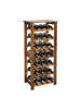 relaxdays Weinregal in Natur - (B)43 x (H)91,5 x (T)22 cm