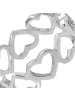 BALIA Ring 925 Sterling Silber, Herzen Motivring Größe 52 (16,6)