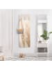 WALLART Garderobe - Pampasgras im Sonnenlicht in Creme-Beige