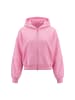 IZIA Women Hoodie in Pink