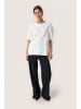 Soaked in Luxury T-shirt SLCoreen Lockere Passform in Broken White