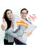 Mr. & Mrs. Panda 40 x 40 Kissen Axolotl Tequila ohne Spruch in Grau Pastell