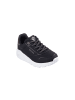 Skechers Modische Metallic-Sneaker mit Schnürung für Kinder Schwarz
