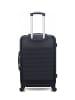 WAVE PARIS Mittelgroßer Hartschalenkoffer SELENGA in Schwarz (64L)