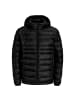 Jack and Jones JJEKINGSLEY Light Puffer Hood NOOS in Schwarz