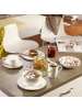 Villeroy & Boch 6er Set Frühstückstassen mit Untertassen For Me 300 ml in weiß