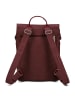 Zwei Mademoiselle.M Daypack 35 cm Laptopfach rubin