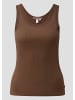 QS T-Shirt in 8922_braun